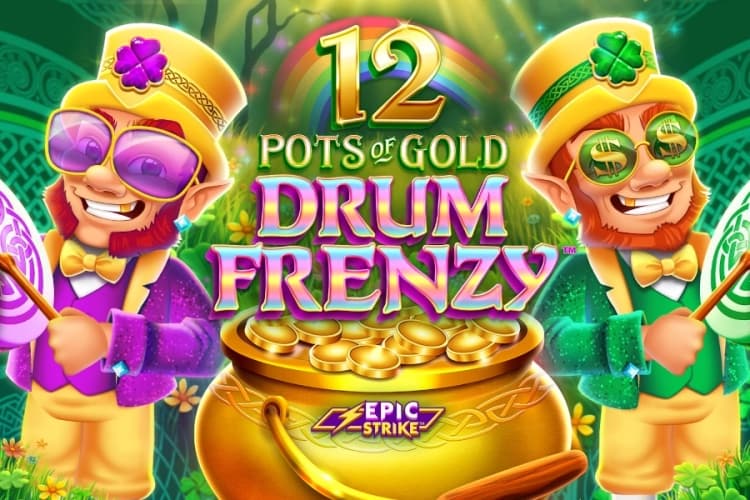 12 Pots of Gold Drum Frenzy